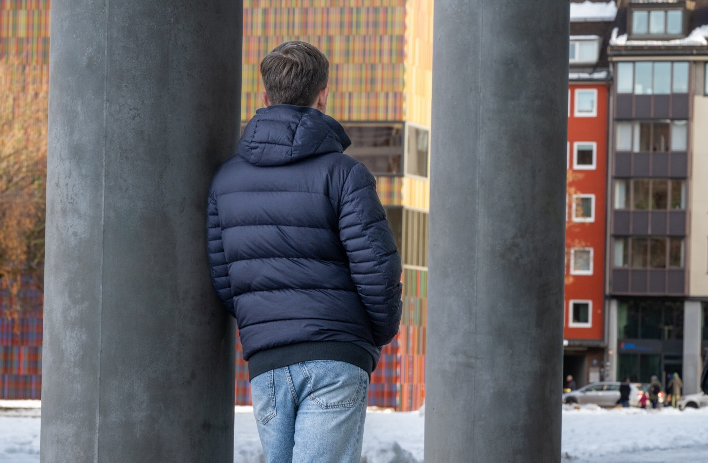 Farbkleckse gegen die Tristesse
